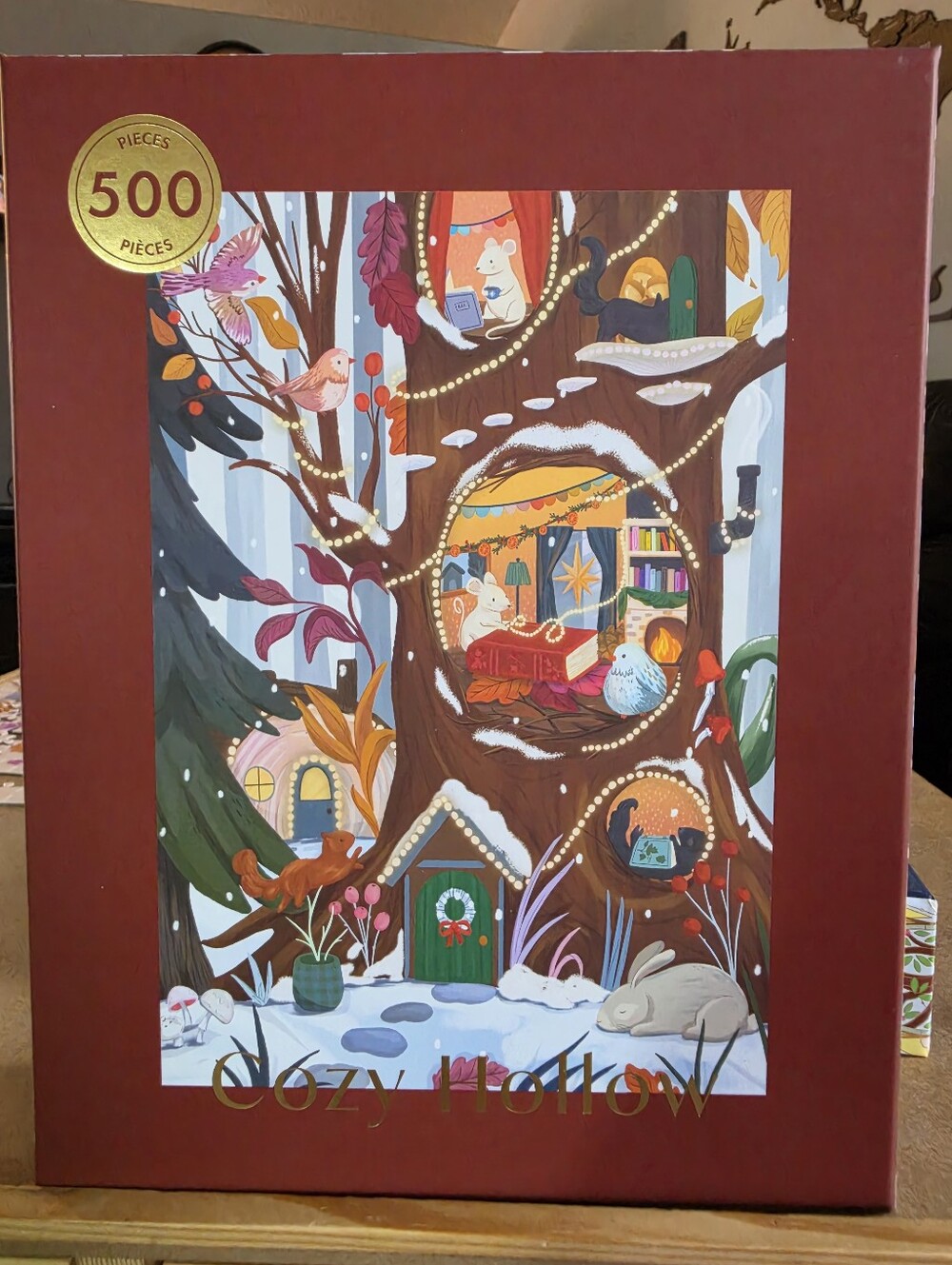 Hobbry 500 pieces Cozy Hollow